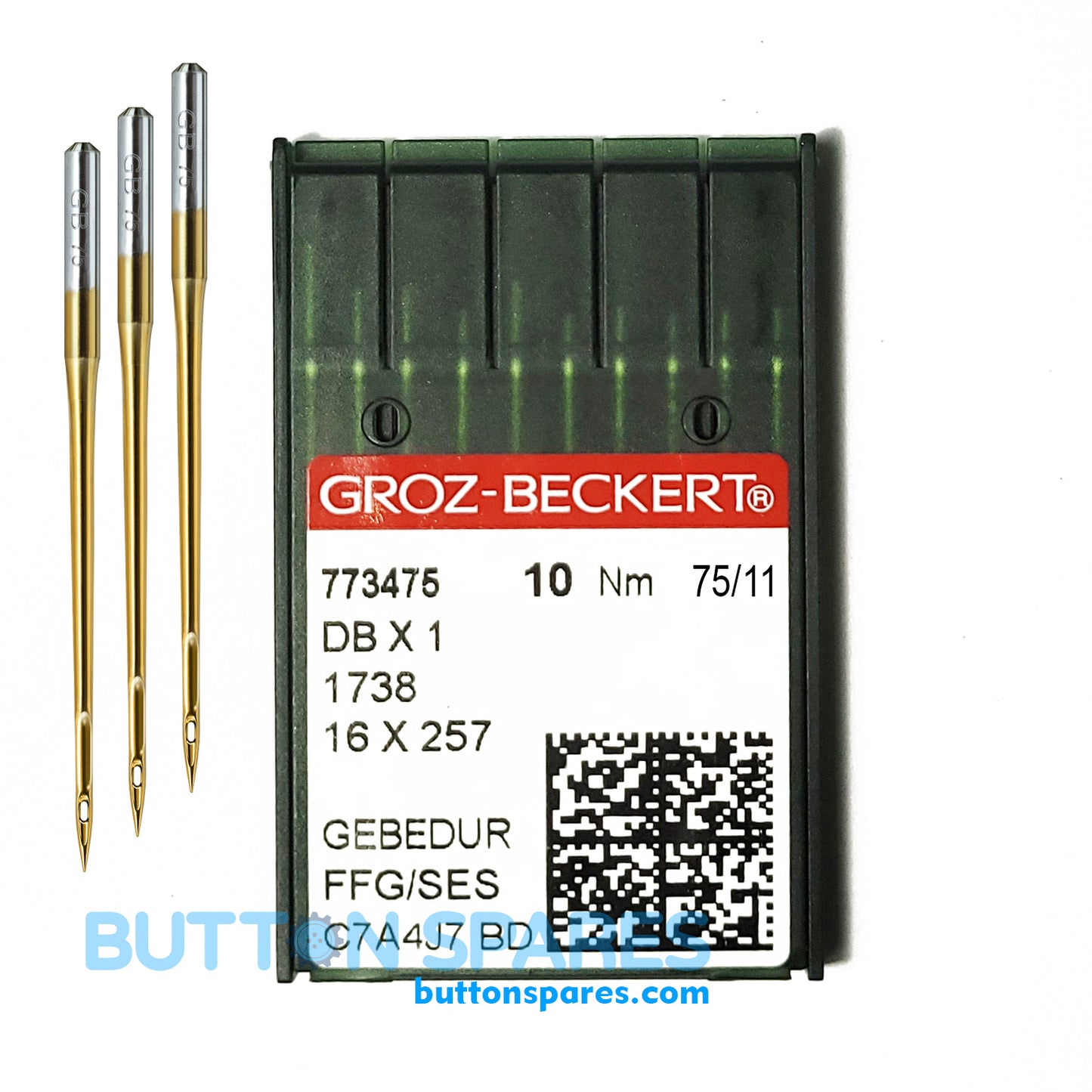 DBX1 GOLDEN NEEDLE for single needle sewing machine.